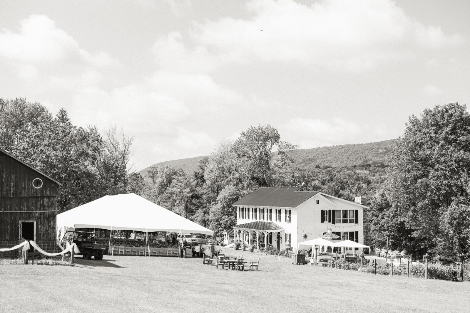 black and white tent rental williamsport services